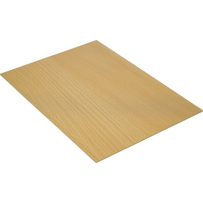 Fixmaßzuschnitt Dünn MDF Buche 3 mm 1200 x 600 x 3mm