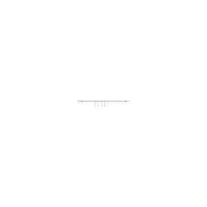 Fackelmann Relingleiste inkl 6 Haken 58 cm Fackelmann Relingleiste inkl 6 Haken 58 cm