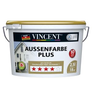 Vincent Außenfarbe Plus 2,5 L Vincent Außenfarbe Plus 2,5 L