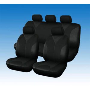 Cartrend Sitzbezug Set Twintex schwarz 14-teilig Cartrend Sitzbezug Set Twintex schwarz 14-teilig