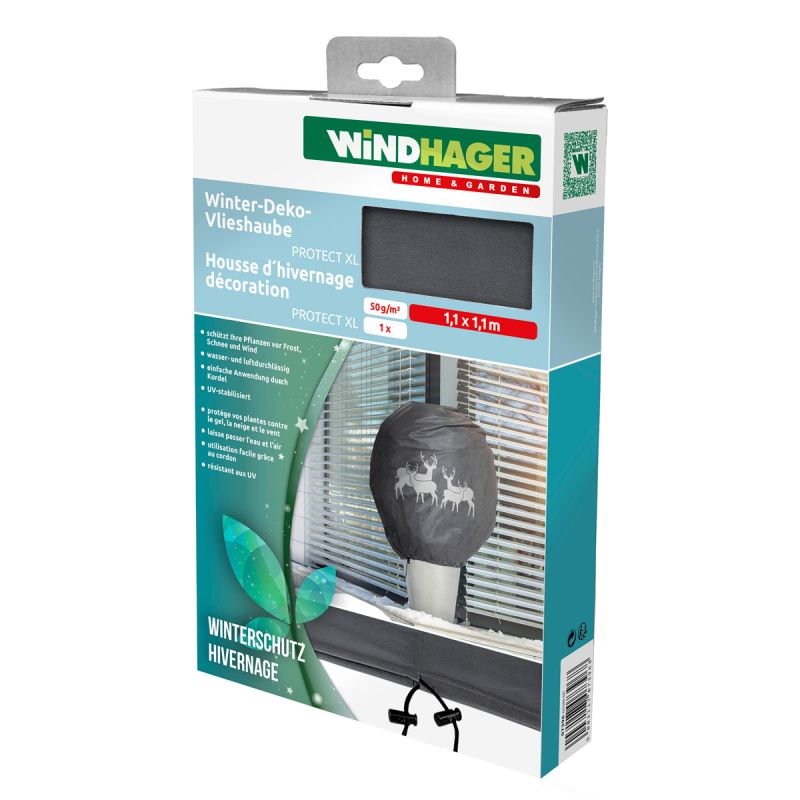 Windhager Vlieshaube Protect Hirsch XXL 1,4 m x 2,0 m