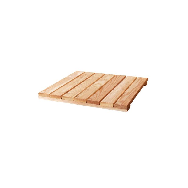 Holzfliese Lärche 50 x 50 cm