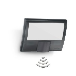 Steinel LED-Außenstrahler XLED curved mit Bewegungsmelder anthrazit Steinel LED-Außenstrahler XLED curved mit Bewegungsmelder anthrazit