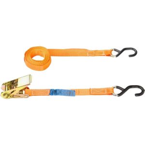 Connex Zurrgurt mit Ratsche und Haken 4 m max 500 kg Connex Zurrgurt mit Ratsche und Haken 4 m max 500 kg