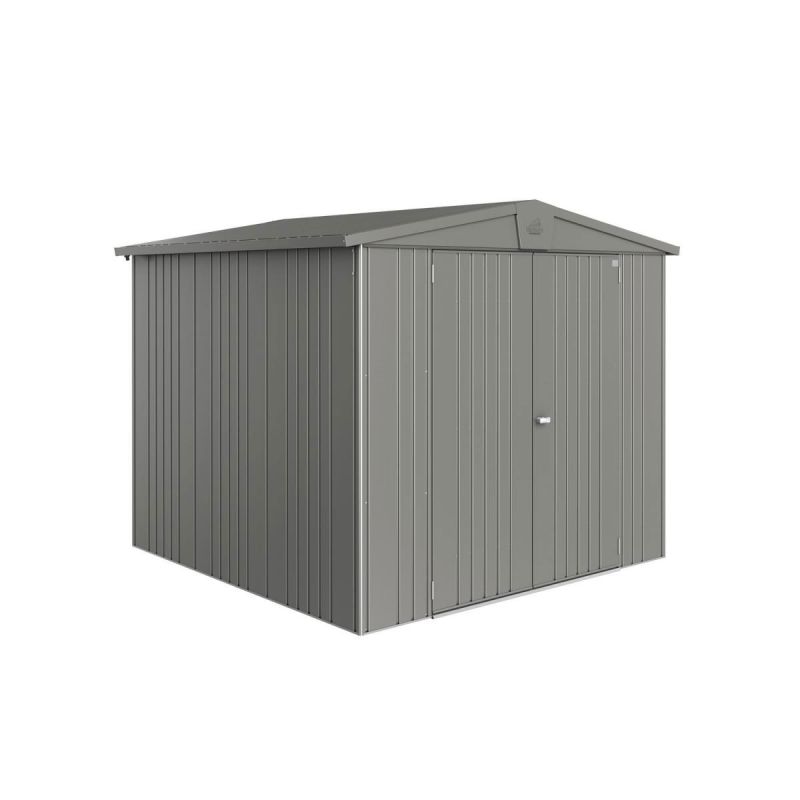 Biohort Gerätehaus Europa 244 x 228 x 203 cm quarzgrau-metallic