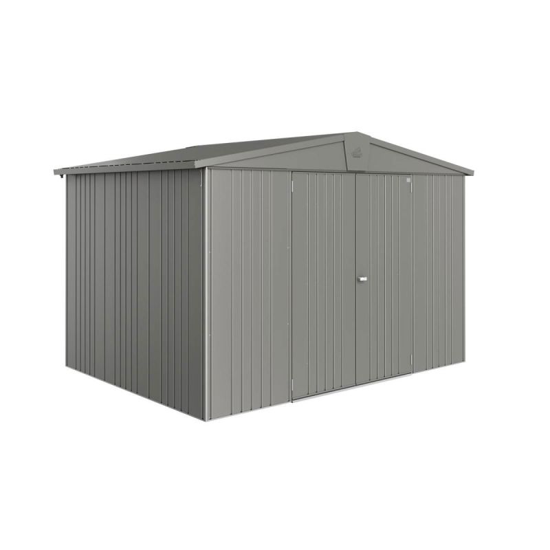 Biohort Gerätehaus Europa 316 x 228 x 209 cm quarzgrau-metallic
