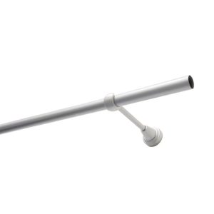 Gardinia Gardinenstange Ally 1-Lauf Durchmesser 19 mm 240 cm silber-satin