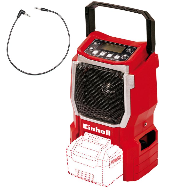 Einhell Akku-Radio TE-CR 18 Li Solo kein Akku