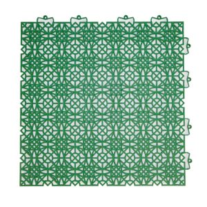 Kunststofffliese Terra Sol grün 38 x 38 cm Kunststofffliese Terra Sol grün 38 x 38 cm