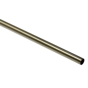 Gardinia Gardinenstange Memphis messing-antik Durchmesser 1,6 x 160 cm