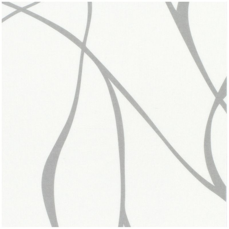 Gardinia Flächenvorhang Wave 60 x 245 cm weiß/grau
