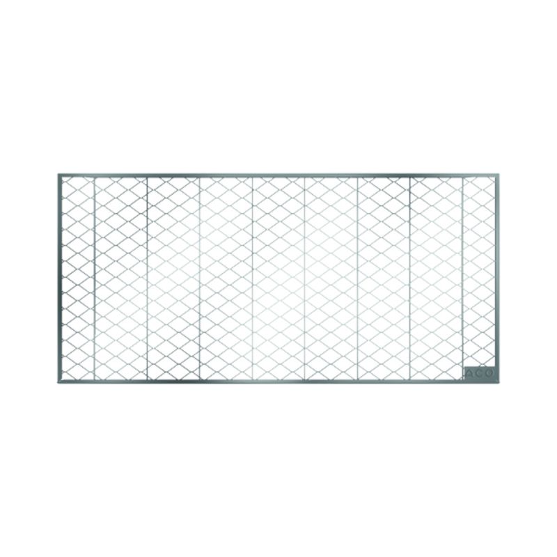 Lichtschachttrost Streckmetall 80 x 40 cm begehbar