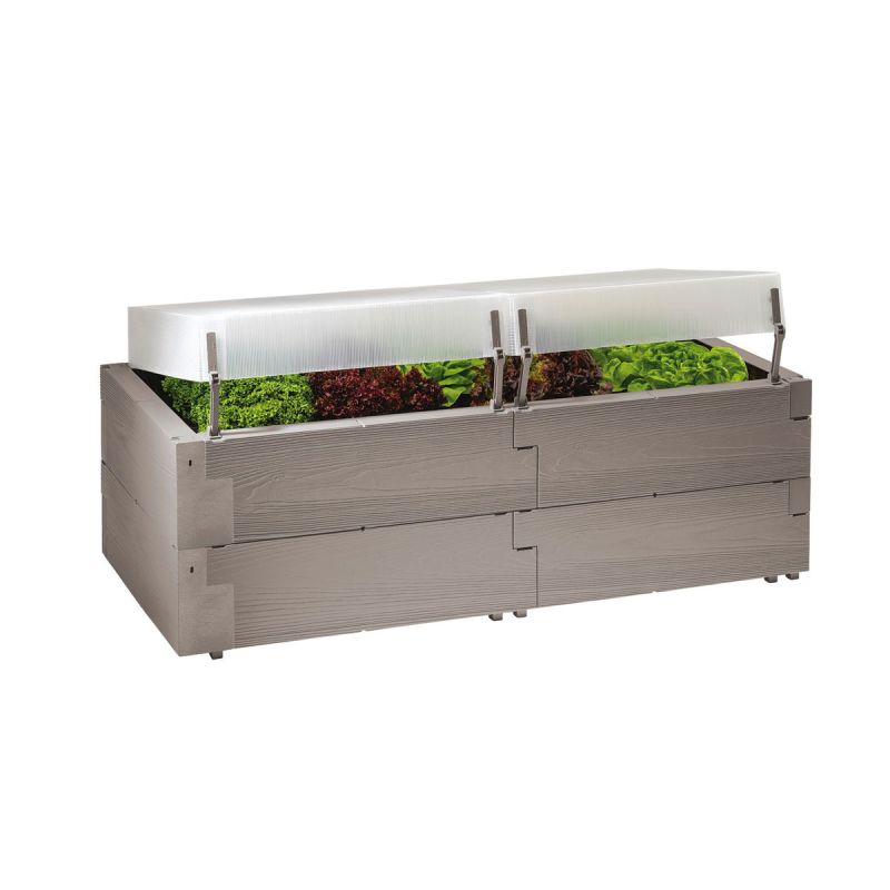 Juwel Hochbeet Timber Anzuchtset 2 in1 130 x 60 x 52 cm