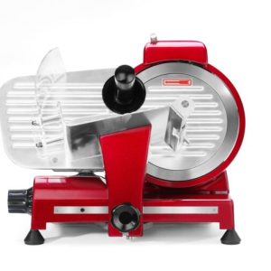 HENDI Aufschnittmachine Profi ⌀220mm rot, 280W HENDI Aufschnittmachine Profi ⌀220mm rot, 280W