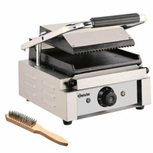 Bartscher Kontaktgrill Elektrogrill Panini, oben gerillt, unten glatt Bartscher Kontaktgrill Elektrogrill Panini, oben gerillt, unten glatt