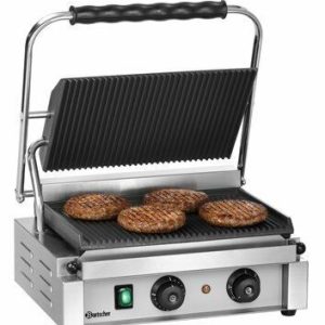 Bartscher Kontaktgrill „Panini-T“ gerillt, 2,2kW Bartscher Kontaktgrill „Panini-T“ gerillt, 2,2kW