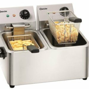 Bartscher Elektro-Doppel-Fritteuse „SNACK II“ 2 x 4 Liter Bartscher Elektro-Doppel-Fritteuse „SNACK II“ 2 x 4 Liter