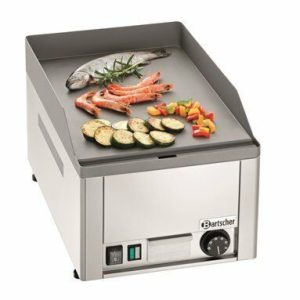 Bartscher Elektro Griddle-Tischgerät, glatt, 3kW, 325x580x310mm