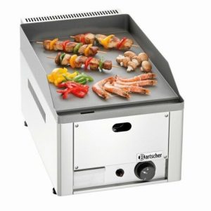 Bartscher Gas Griddle-Tischgerät, glatt, 4kW, 325x580x310mm