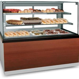 MASTRO Kuchentheke Konditoreitheke PRO Holzfront, 1800x780x1310mm MASTRO Kuchentheke Konditoreitheke PRO Holzfront, 1800x780x1310mm