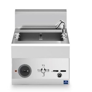 VIRTUS Gas-Nudelkocher, 2 Becken GN 2/3, Kapazität 2x 26 Liter VIRTUS Gas-Nudelkocher, 2 Becken GN 2/3, Kapazität 2x 26 Liter