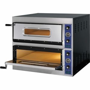 GGF Profi Pizzaofen 2 Backkammern, 8,4 kW für 8x Ø32cm Pizzen GGF Profi Pizzaofen 2 Backkammern, 8,4 kW für 8x Ø32cm Pizzen