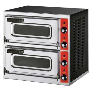 GGF Profi Pizzaofen 2 Backkammern, 4.4 kW für 2x Ø40cm Pizzen GGF Profi Pizzaofen 2 Backkammern, 4.4 kW für 2x Ø40cm Pizzen