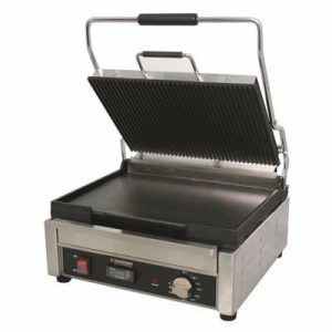 Schneider Edelstahl Kontaktgrill gerillt/glatt, Timer, große Grillfläche 29x38cm Schneider Edelstahl Kontaktgrill gerillt/glatt, Timer, große Grillfläche 29x38cm