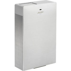 Abfallbehälter Janibell Prix Sanitär, 7,6 l, mit Sensor, eingebautes Müllsacksystem, B 264 x T 100 x H 404 mm, Edelstahl