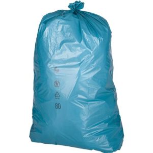 Abfallsäcke Premium, Material LDPE, blau, 120 Liter, 250 Stück Abfallsäcke Premium, Material LDPE, blau, 120 Liter, 250 Stück