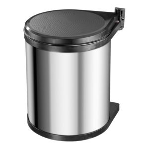 Hailo Compact-Box M, Einbau-Mülleimer, 15 ltr, Edelstahl Hailo Compact-Box M, Einbau-Mülleimer, 15 ltr, Edelstahl