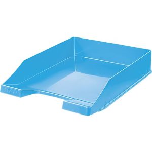 Ablagekorb HAN Klassik, für Format A4/C4, mit Beschriftungsfeld, stapelbar, B 255 x T 348 x H 65 mm, Kunststoff, hellblau, 10 Stück Ablagekorb HAN Klassik, für Format A4/C4, mit Beschriftungsfeld, stapelbar, B 255 x T 348 x H 65 mm, Kunststoff, hellblau, 10 Stück