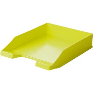 Ablagekorb HAN Klassik, für Format A4/C4, mit Beschriftungsfeld, stapelbar, B 255 x T 348 x H 65 mm, Kunststoff, lemon, 10 Stück Ablagekorb HAN Klassik, für Format A4/C4, mit Beschriftungsfeld, stapelbar, B 255 x T 348 x H 65 mm, Kunststoff, lemon, 10 Stück
