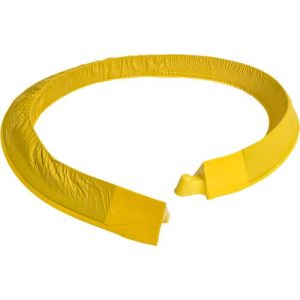 Absperrbarriere, verstärkt, stark klebend, Polyurethan, B 50 x H 70 x L 5000 mm Absperrbarriere, verstärkt, stark klebend, Polyurethan, B 50 x H 70 x L 5000 mm