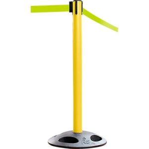 Absperrpfosten RS-Guidesystems GLA 25, gelb, Gurt neongelb, 2 Stück Absperrpfosten RS-Guidesystems GLA 25, gelb, Gurt neongelb, 2 Stück