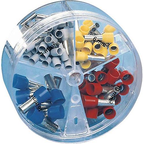 Aderendhülsenbox 100tlg.4,00-16,00 mm2 Ku.-Box