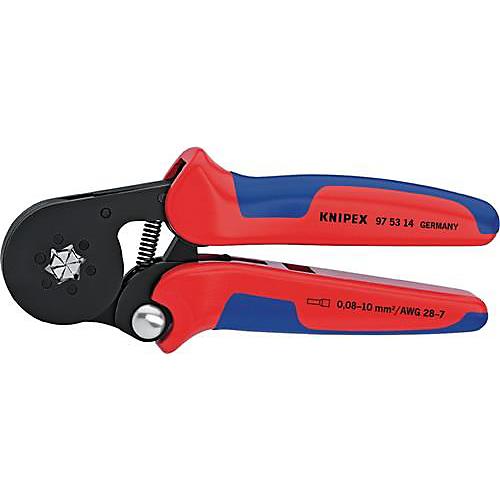 Aderendhülsenzange Gesamt-L.180mm 0,08-10,0 (AWG 28-7) mm2