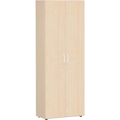 Aktenschrank PALENQUE, 6 OH, abschließbar, B 800 x T 420 x H 2160 mm, Ahorn-Dekor