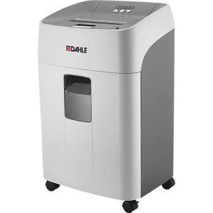 Aktenvernichter Dahle ShredMATIC 300, 2 x 15 mm, P-5, bis 40 l, Eingabebreite 220 mm, B 432 x T 355 x H 696 mm, grau Aktenvernichter Dahle ShredMATIC 300, 2 x 15 mm, P-5, bis 40 l, Eingabebreite 220 mm, B 432 x T 355 x H 696 mm, grau