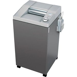 Aktenvernichter EBA 2326 C, Partikelschnitt 4 x 40 mm, P-4, 100 l, 21-27 Blatt Schnittleistung, mit Öler Aktenvernichter EBA 2326 C, Partikelschnitt 4 x 40 mm, P-4, 100 l, 21-27 Blatt Schnittleistung, mit Öler