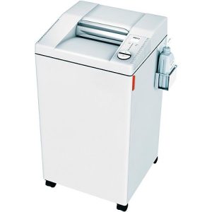 Aktenvernichter Ideal 2604 CC, Partikelschnitt 2 x 15 mm, P-5, 100 l, 13-17 Blatt Schnittleistung, mit Öleinspritzung Aktenvernichter Ideal 2604 CC, Partikelschnitt 2 x 15 mm, P-5, 100 l, 13-17 Blatt Schnittleistung, mit Öleinspritzung