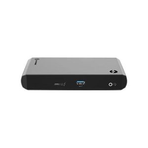 ALOGIC ThunderBolt 3.0 TURBO Docking Station with USB-C – Dockingstation – USB-C / Thunderbolt 3 – 2 x DP – 1GbE