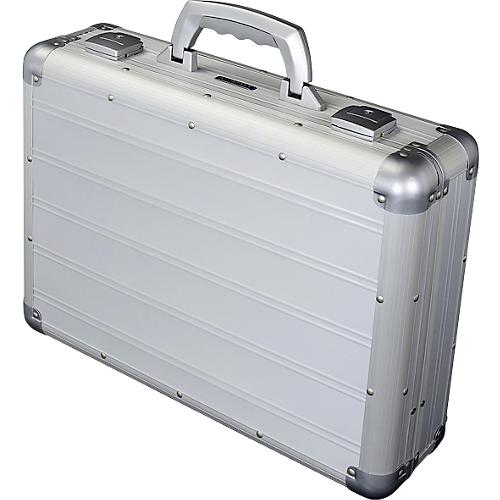 ALUMAXX Aktenkoffer VENTURE, mit Tragegriff, 1 Fach, silber