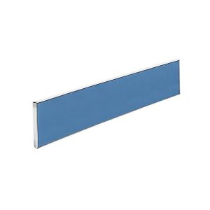Aluna plus Tisch-Trennwand, 1600×400, blau