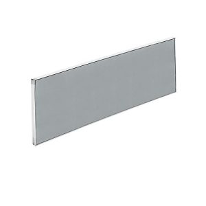 Aluna plus Tisch-Trennwand, 1600×600, grau