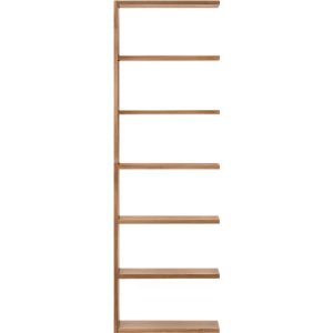 Anbauelement Pombal, für Regal Pombal, 6 Ordnerhöhen, B 740 x T 340 x H 2240 mm, Spanplatte, Nussbaum Anbauelement Pombal, für Regal Pombal, 6 Ordnerhöhen, B 740 x T 340 x H 2240 mm, Spanplatte, Nussbaum