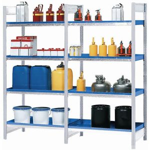 Anbauregal RWW 1044 für Gefahrstoffregal asecos RWW 1044, B 1010 x T 440 x H 2000 mm, mit 4 20 l Wannenböden aus lackiertem Stahl Anbauregal RWW 1044 für Gefahrstoffregal asecos RWW 1044, B 1010 x T 440 x H 2000 mm, mit 4 20 l Wannenböden aus lackiertem Stahl