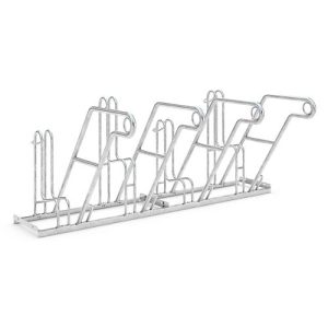 Anlehnparker WSM, 1-seitig, für Reifen bis B 55 mm, B 2000 x T 390 x H 800 mm, Stahl verzinkt, 4 Einstellplätze Anlehnparker WSM, 1-seitig, für Reifen bis B 55 mm, B 2000 x T 390 x H 800 mm, Stahl verzinkt, 4 Einstellplätze