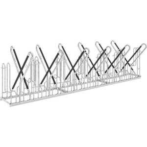 Anlehnparker WSM 4722 XBF, 2-seitig, für Reifen bis 64mm, 12 Stellplätze, B 3240 x T 1270 x H 845 mm Anlehnparker WSM 4722 XBF, 2-seitig, für Reifen bis 64mm, 12 Stellplätze, B 3240 x T 1270 x H 845 mm