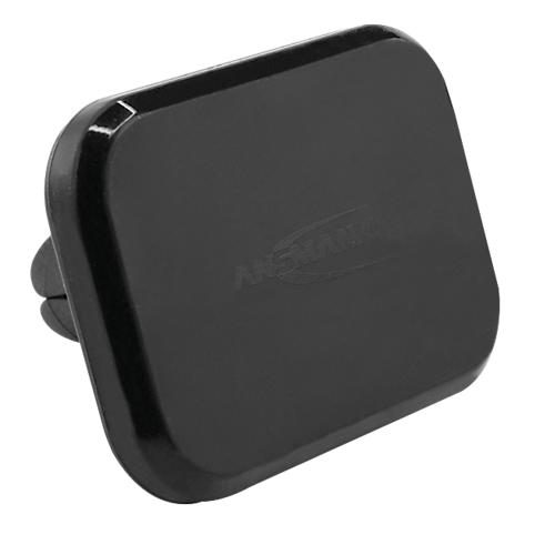 Ansmann KFZ Smartphone-Halterung, magnetisch, Lüftungsgitter-Halterung, inkl. 2 ultra dünne Metallplatten